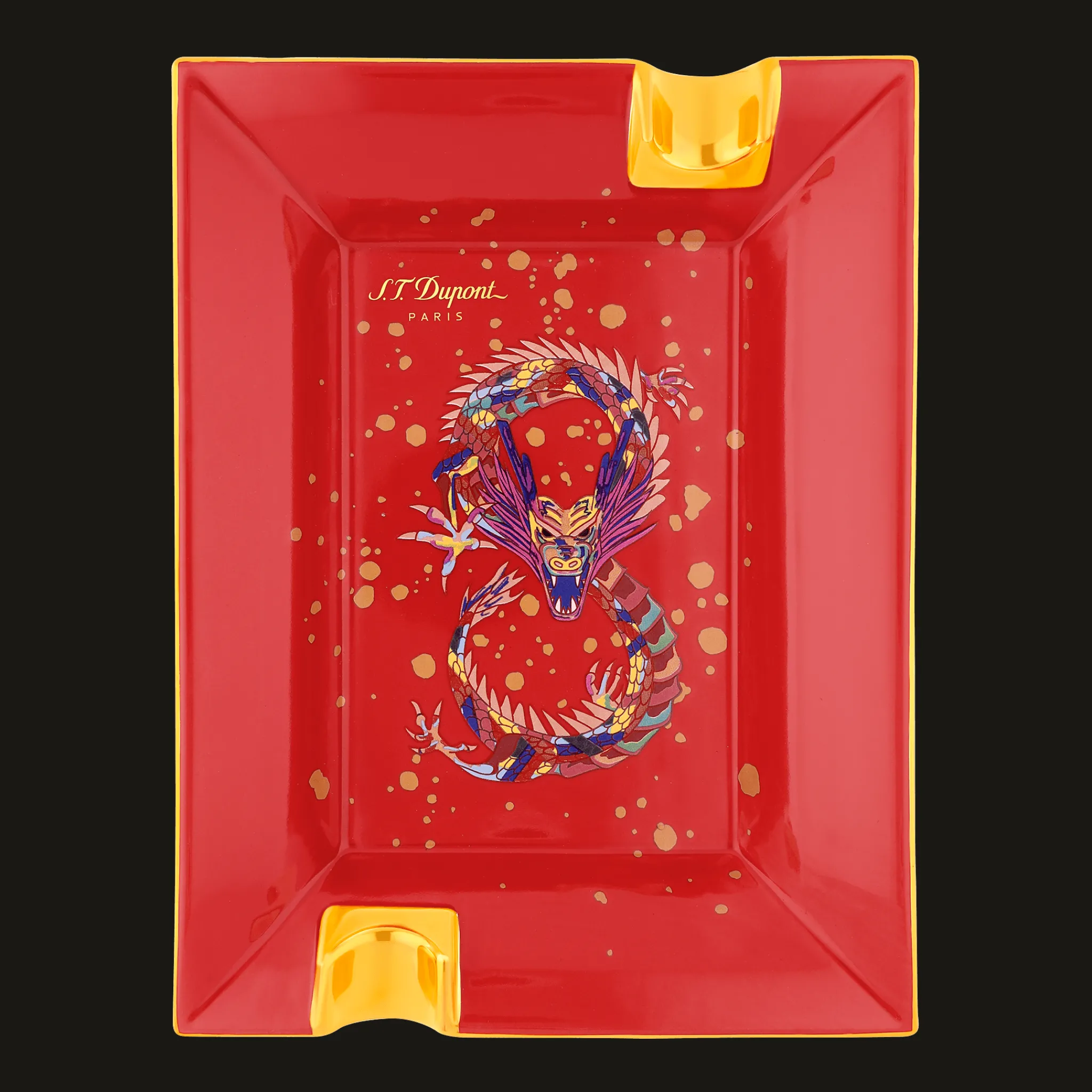 S.T.Dupont cendrier- Dragon|Dragon